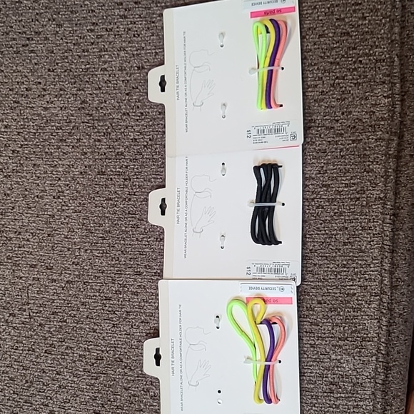 BUNDLE:  MIXIT BRAND WOMENS HAIR TIE BRACELET BUNDLE OF 3 - Picture 5 of 7